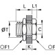 PASATABIQUES, ROSCA HEMBRA BSP CILINDRICA - C : G1/4 - ROHS